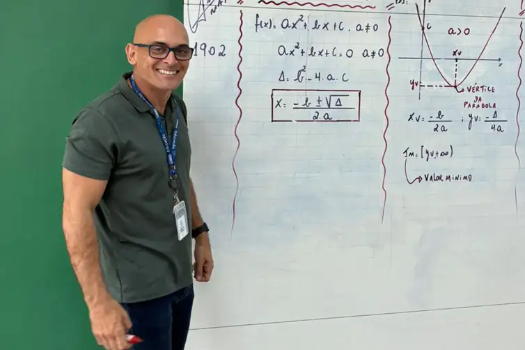 Marcos Nunes/Arquivo Pessoal Rio de Janeiro (RJ), 15/10/2024 - Dia do professor. Marcos Nunes. Foto: Marcos Nunes/Arquivo Pessoal