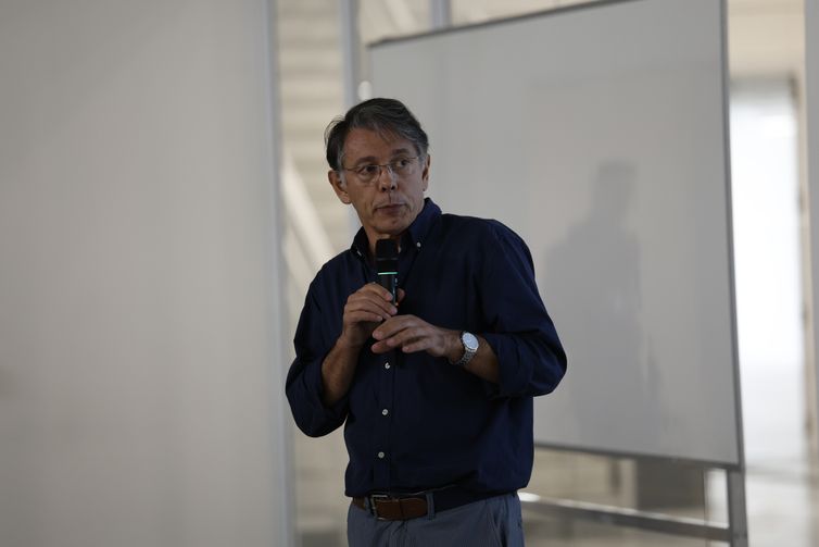 Fernando Frazão/Agência Brasil Rio de Janeiro (RJ) 19/08/2024 – O professor  Marcelo Viana, diretor geral do Instituto de Matemática Pura e Aplicada, no campus do Impa Tech. Foto: Fernando Frazão/Agência Brasil